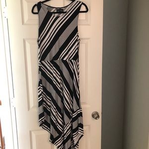 Black/White Tank Dress